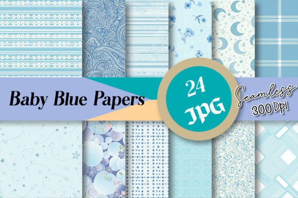 Download Baby Blue Seamless Papers - Baby Collection