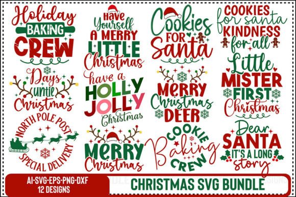 Download Christmas SVG Bundle - Christmas svg Collection