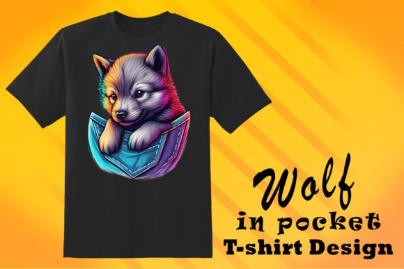 Download Baby Wolf Illustration for POD - Baby Collection